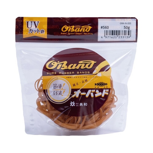 オーバンド 50g透明袋 #560 アメ
