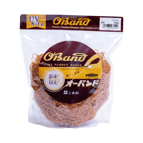 オーバンド 500g透明袋 #18 アメ