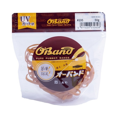 オーバンド 50g透明袋 #195 アメ