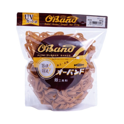 オーバンド 500g透明袋 #200 アメ