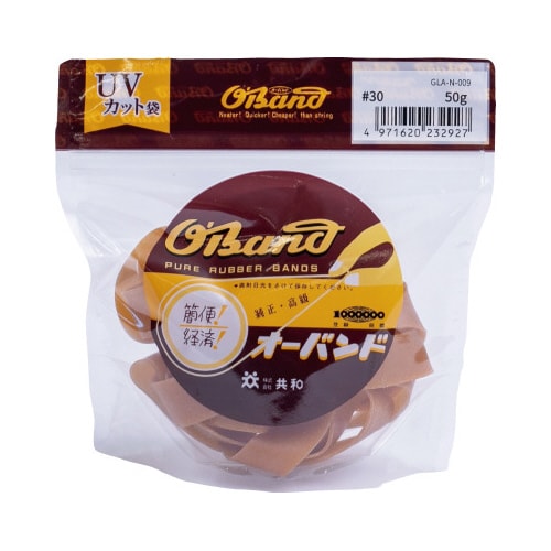 オーバンド 50g透明袋 #30 アメ