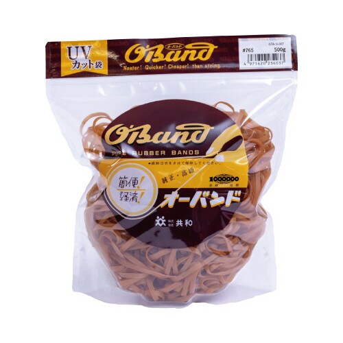 オーバンド 500g透明袋 #765 アメ