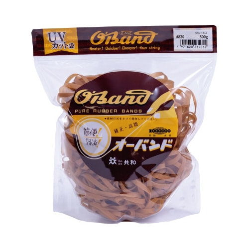 オーバンド 500g透明袋 #820 アメ