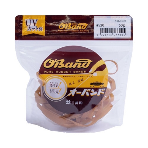 オーバンド 50g透明袋 #520 アメ