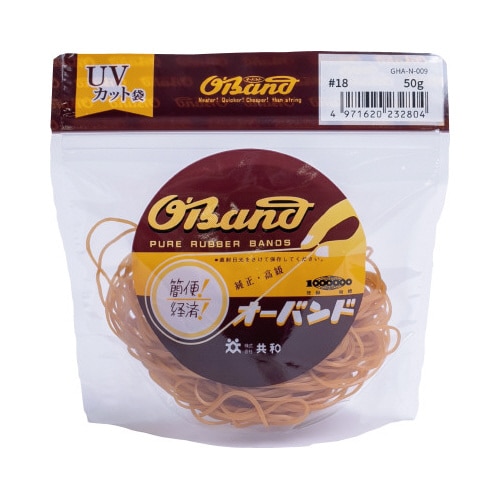 オーバンド 50g透明袋 #18 アメ