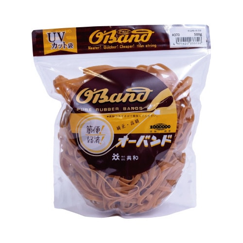 オーバンド 500g透明袋 #370 アメ