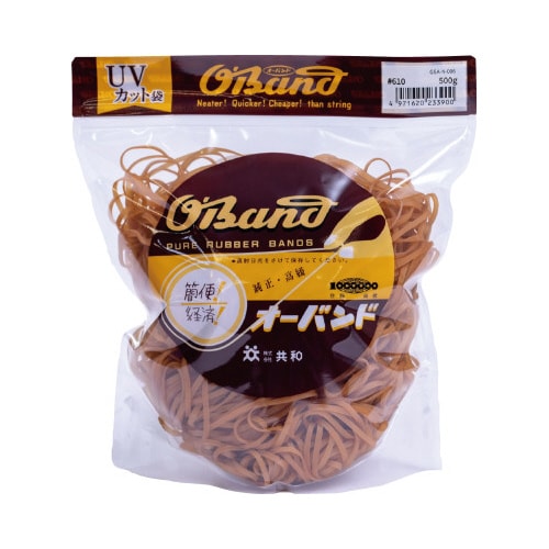 オーバンド 500g透明袋 #610 アメ