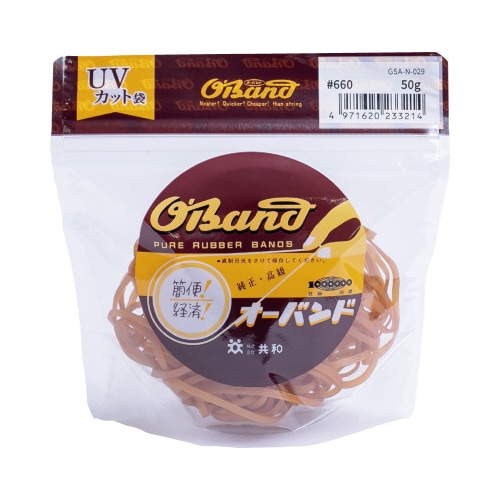 オーバンド 50g透明袋 #660 アメ