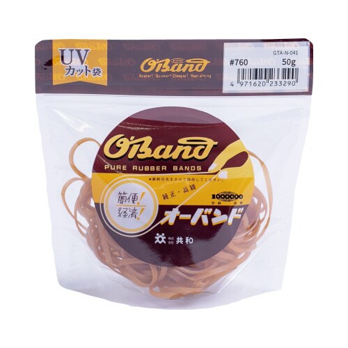 オーバンド 50g透明袋 #760 アメ