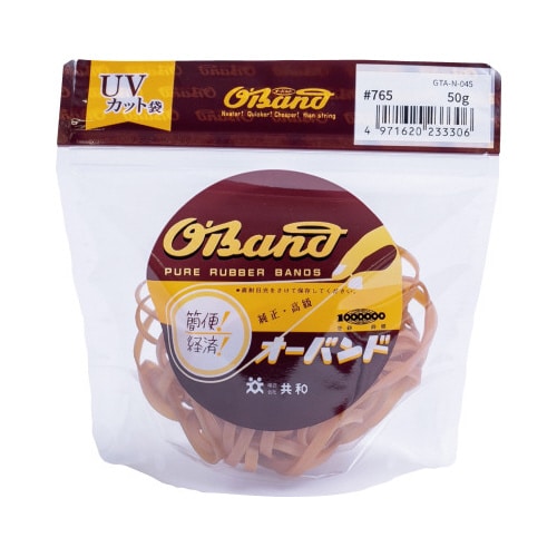 オーバンド 50g透明袋 #765 アメ