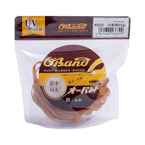 オーバンド 50g透明袋 #1020 アメ 10本