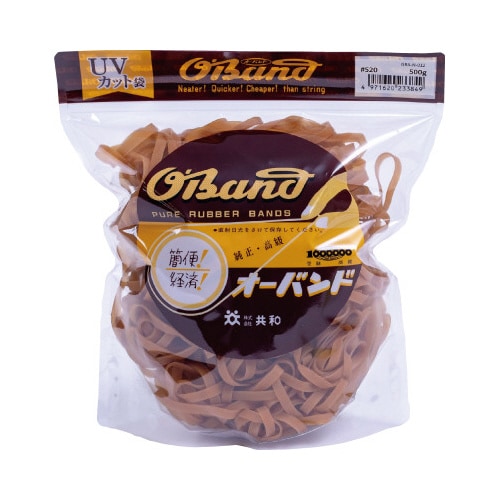 オーバンド 500g透明袋 #520 アメ