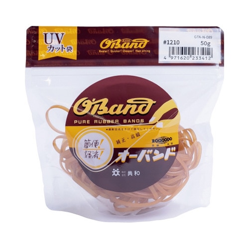 オーバンド 50g透明袋 #1210 アメ