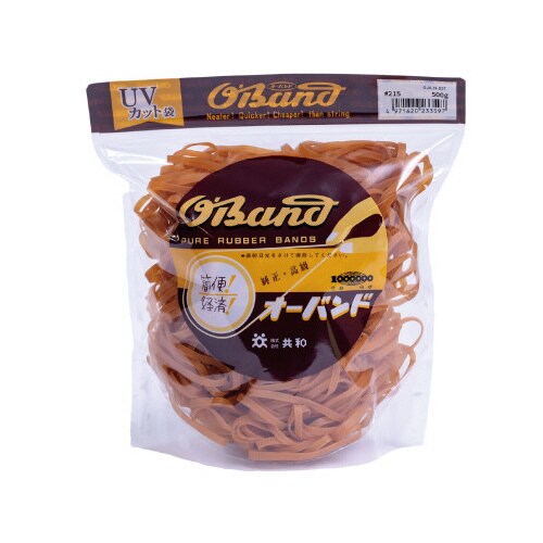 オーバンド 500g透明袋 #215 アメ