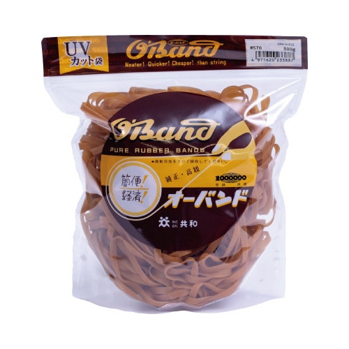 オーバンド 500g透明袋 #570 アメ