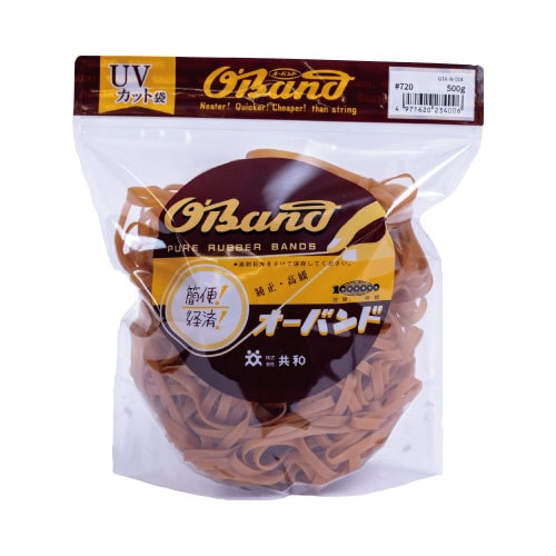 オーバンド 500g透明袋 #720 アメ
