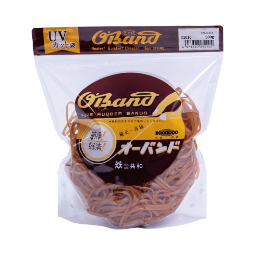 オーバンド 500g透明袋 #1010 アメ