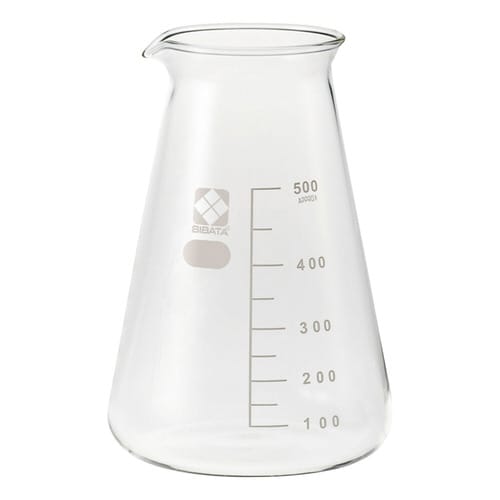 柴田 コニカルビーカー(目安目盛付)500ml