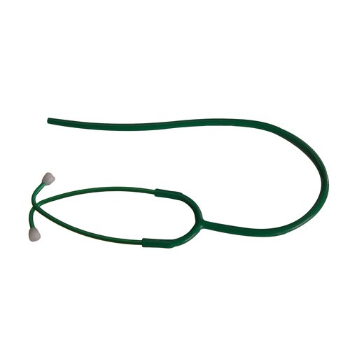 聴診器用耳金具・カラーチューブセット(内羽) 緑