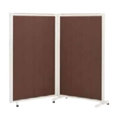 木目柄スクリーン(2連)180×150 オーク