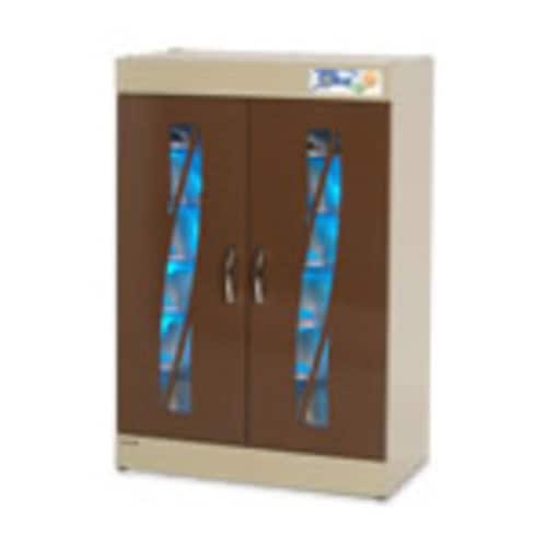 スリッパ殺菌ロッカースリム(12足)光触媒式