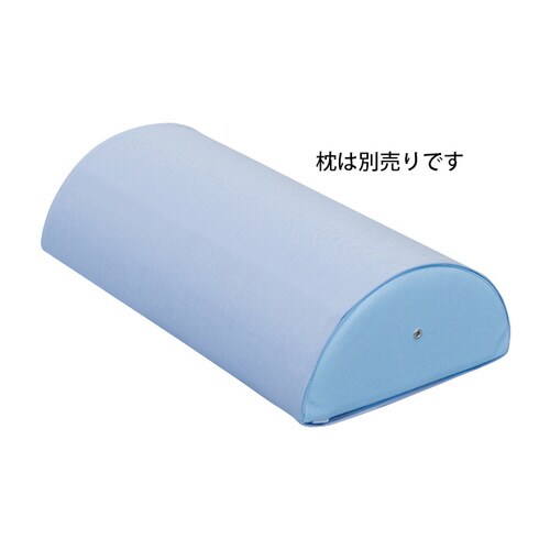 半円マクラ(特大)用綿製カバー C−04 ブルー