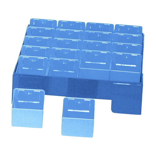 カラー散薬トレー(20人用)KT−20(ブルー)