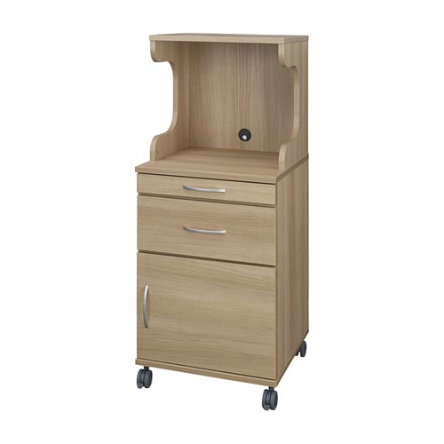 床頭台(ミドルタイプ)ナチュラルオーク