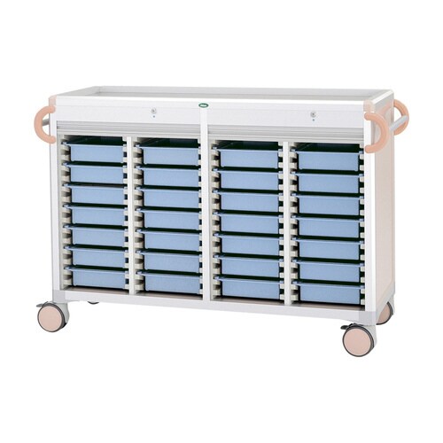 与薬カート 寝る前(YT−9)ピーチ/ブルー