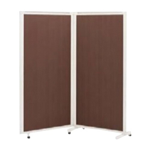 木目柄スクリーン(2連)180×180 オーク