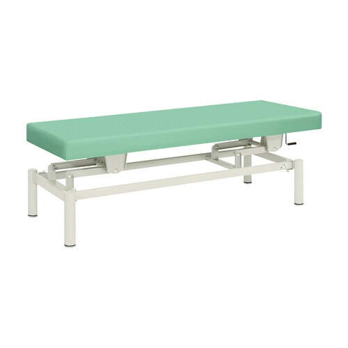 手動式ハイローベッド(70×180Lグリーン