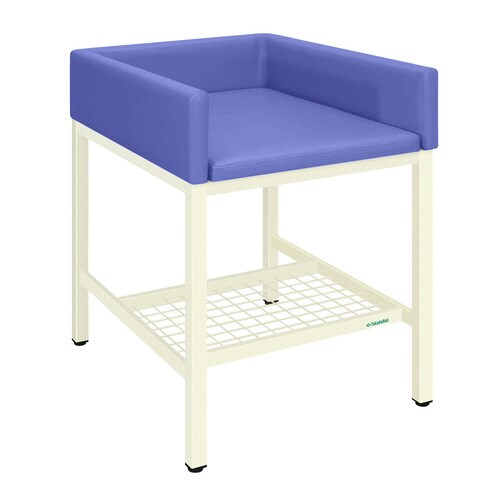 オムツ交換台(80×95×103)Lブルー