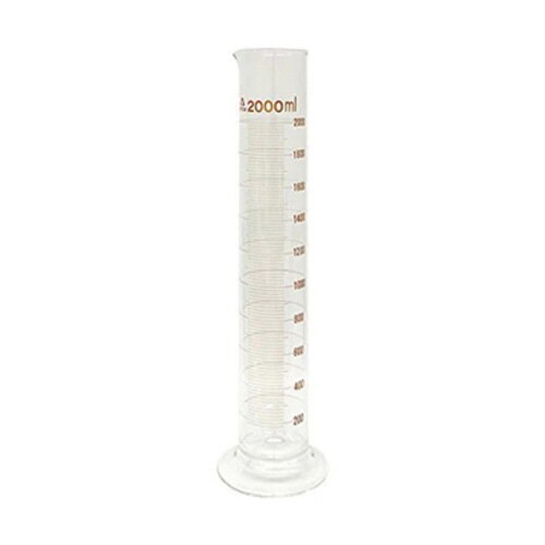 メスシリンダー(ガラス製) 2000ML
