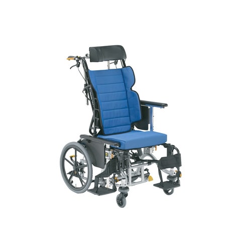 車いす マイチルトリジッド3D ブルー