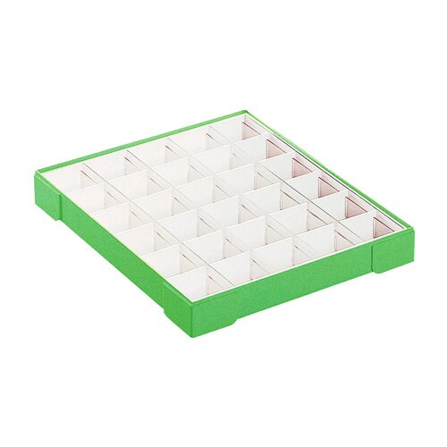 カラー散薬トレー(30人用)グリーン