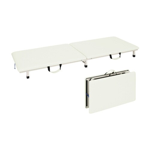 付添ポータブルベッド(60×190)白