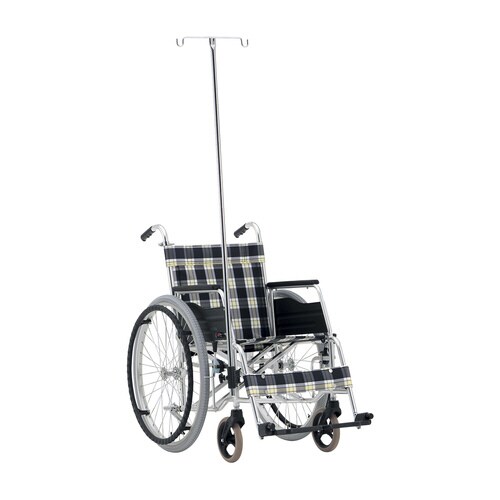 車いす用ガートル架セット前方用 鉄1本物ガートル棒