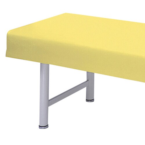 診察台カバー(レザー製)60×190 イエロー