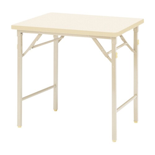 採血台(折りたたみ式)W75 天板:アイボリー