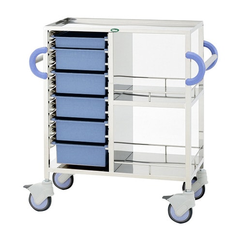 処置・包交カート C34−1162B(ブルー/B