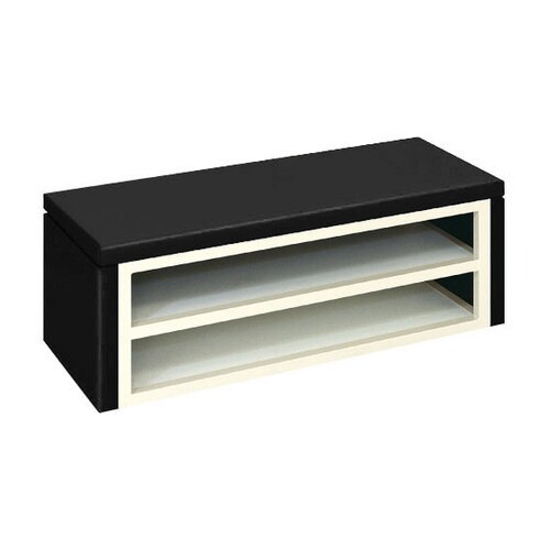 下駄箱ベンチ(01)(W90)黒