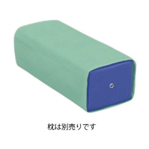 レザー製角マクラカバー L−01Lグリーン