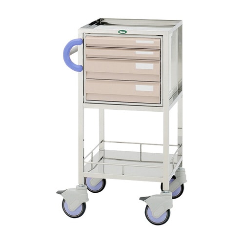 処置・包交カートCUA3−1219B(ブルー/P