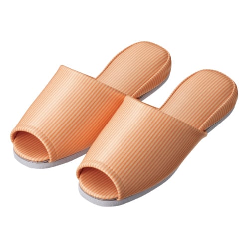 子供用スリッパ(ストライプ)20足入 ピンク