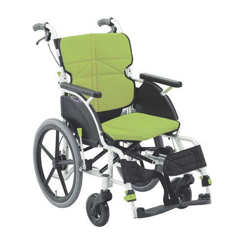 介助式車いす NEXT−20B ライトグリーン