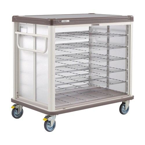 常温配膳車COO(30枚用)カフェブラウン