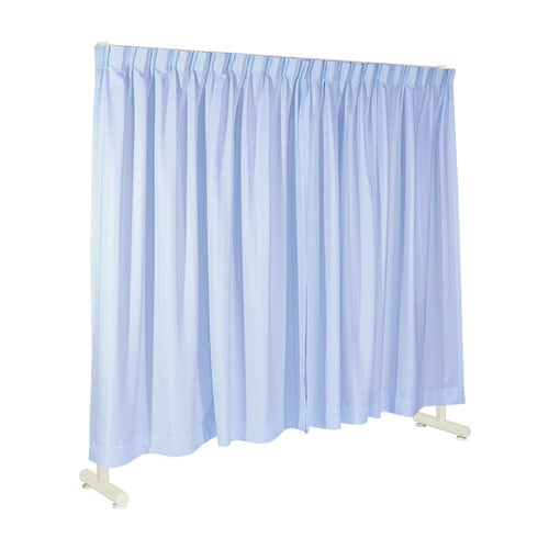 間仕切り用カーテン(200×200cm)ブルー