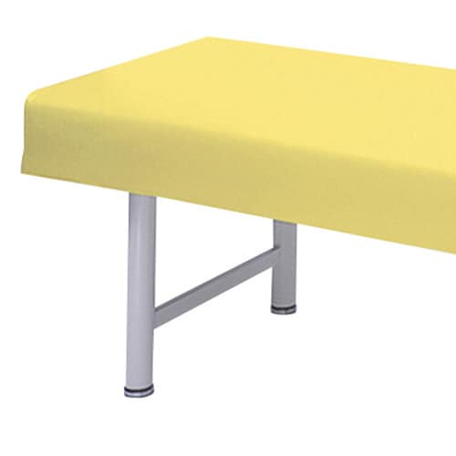 診察台カバー(レザー製)65×190 イエロー