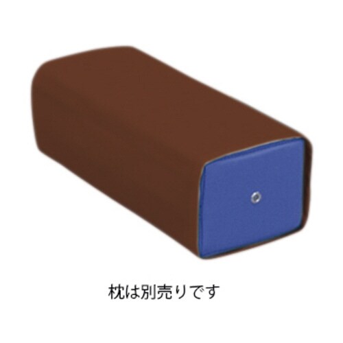 レザー製角マクラカバー L−01Lブラウン