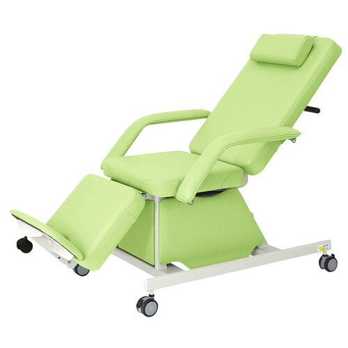電動治療チェア(キャスター付) Rグリーン